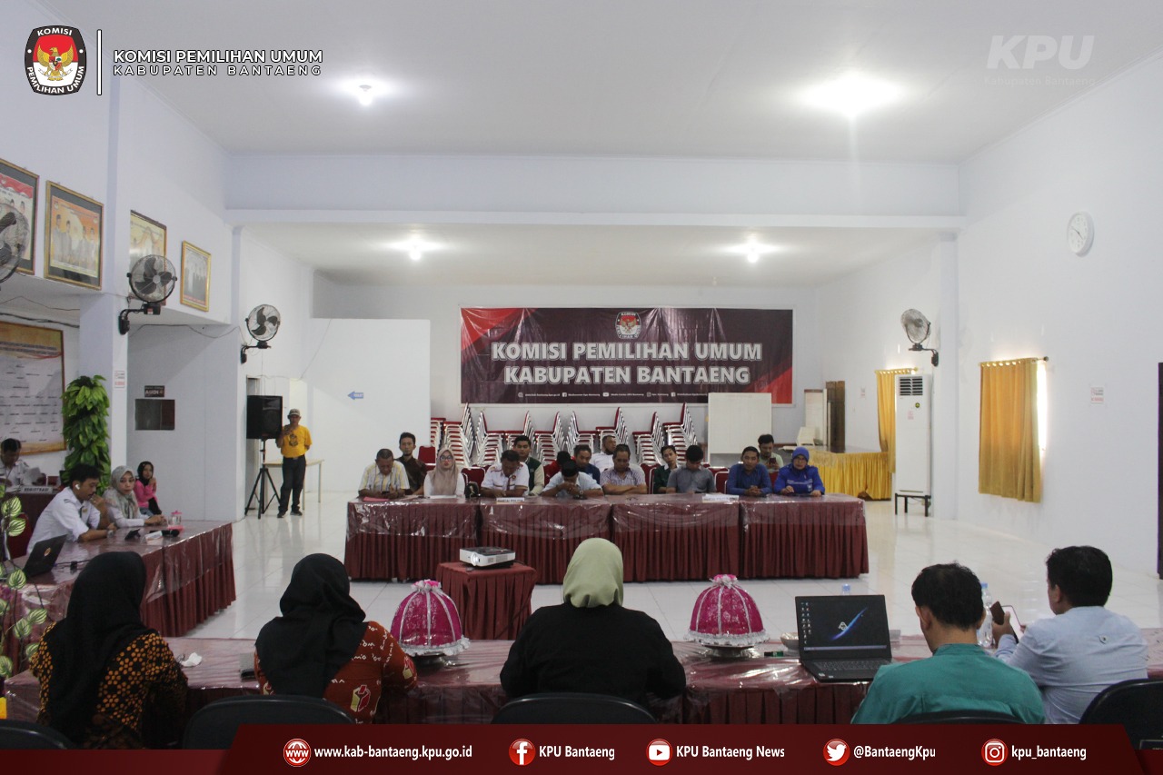 Rapat Koordinasi Administrasi Bakal Calon Legislatif tahun 2024