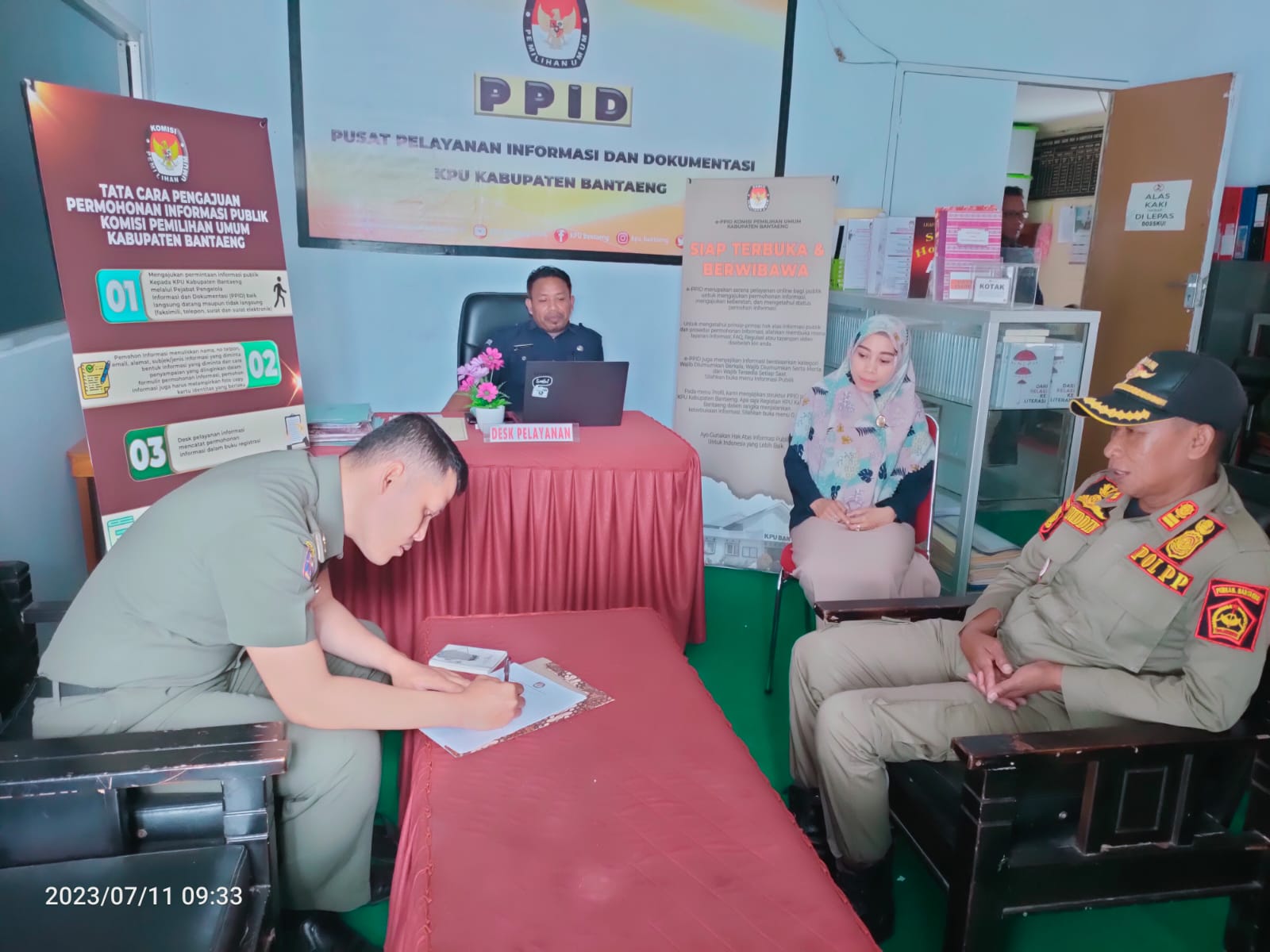 Pelayanan PPID Terkait Permintaan Data PPS