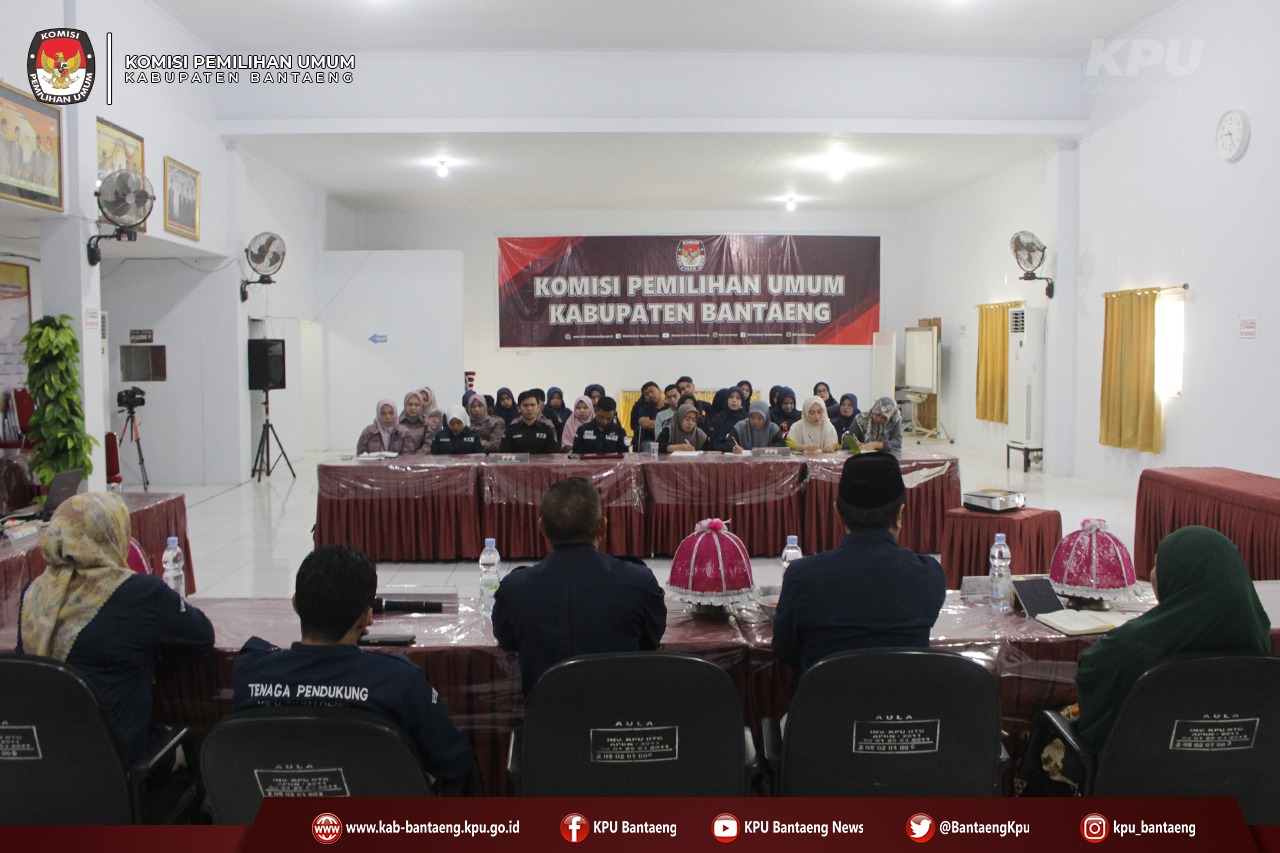 Rapat Koordinasi dan Bimbingan Teknis Percermatan dan Pengimputan DPTb