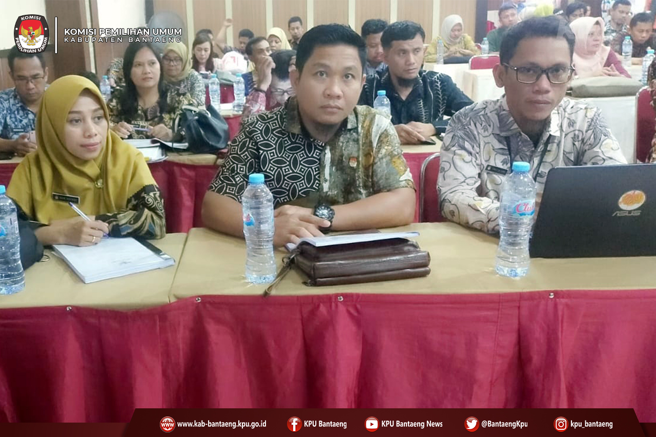 KPU Kab Bantaeng  Koordinasi Penguatan Pelaksanaan kampanye dan Dana Kampanye se Sulawesi Selatan.