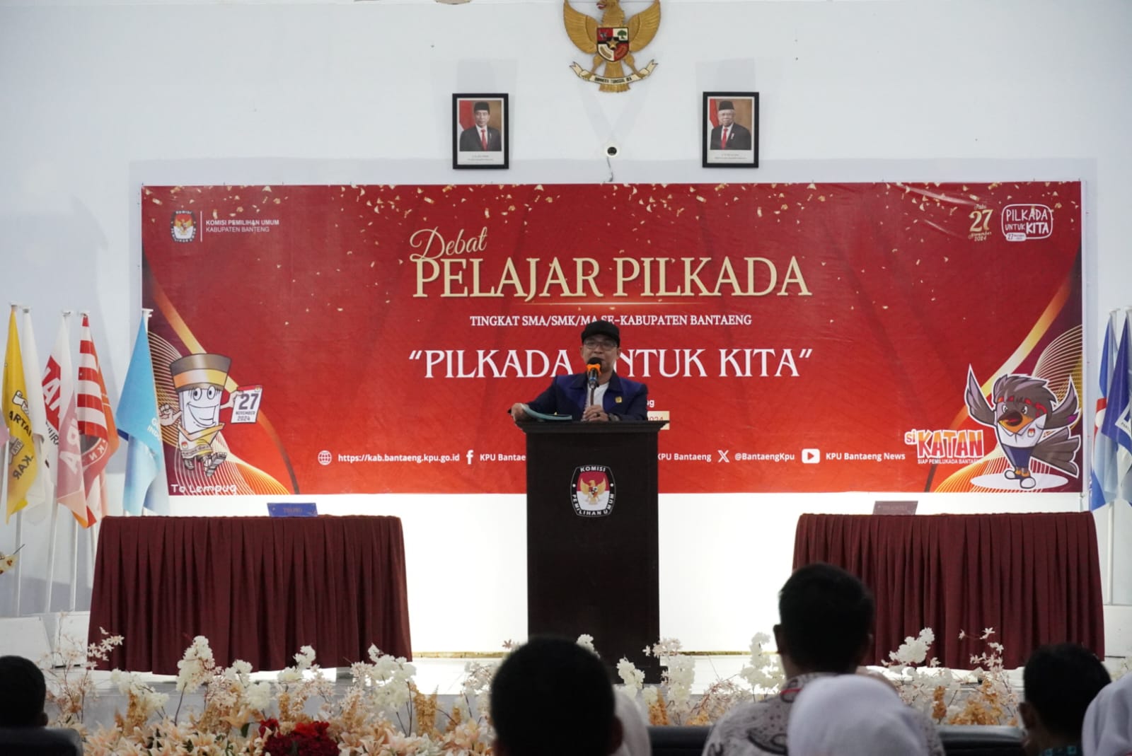 Belajar Politik KPU Bantaeng Gelar Debat Pilkada tingkat pelajar Sekolah Menengah Atas