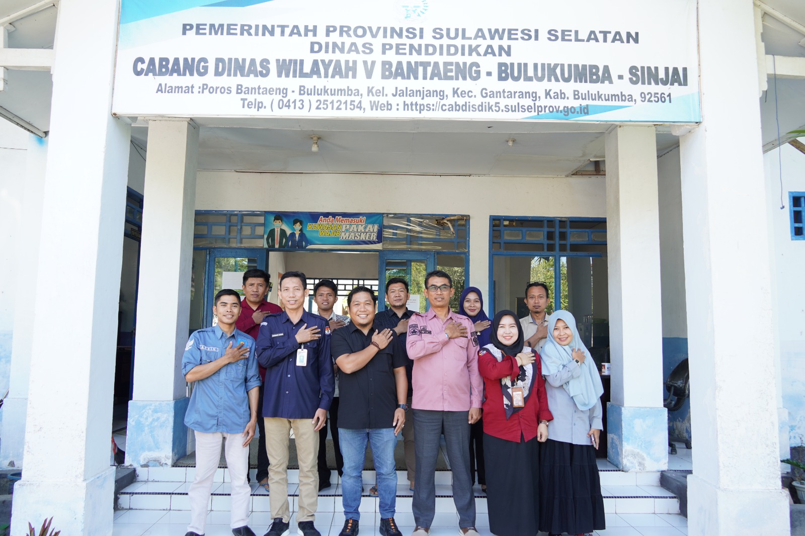 KPU Melaksanakan Audens Ke Kantor Dinas Pendidikan Kab Bantaeng