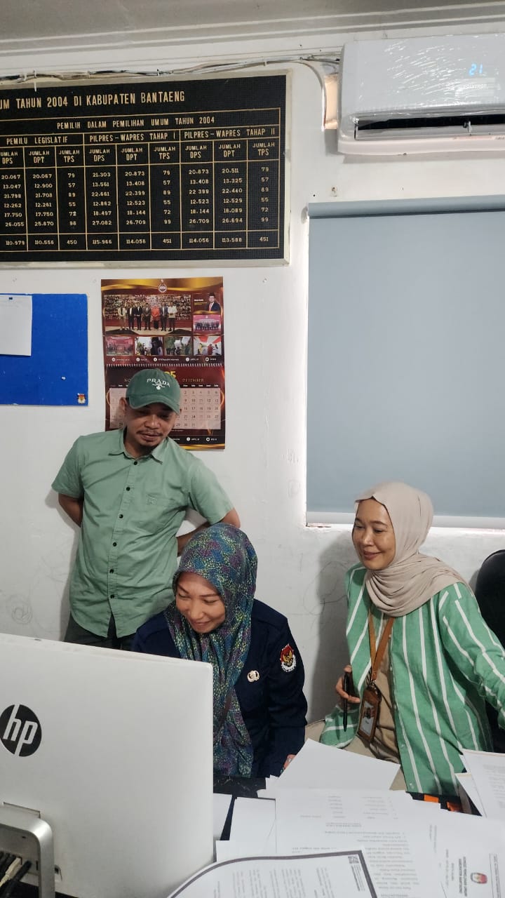 Pengawasan Bawaslu terkaiat Pemutakhiran Data Partai Politik Semester II Tahun 2025